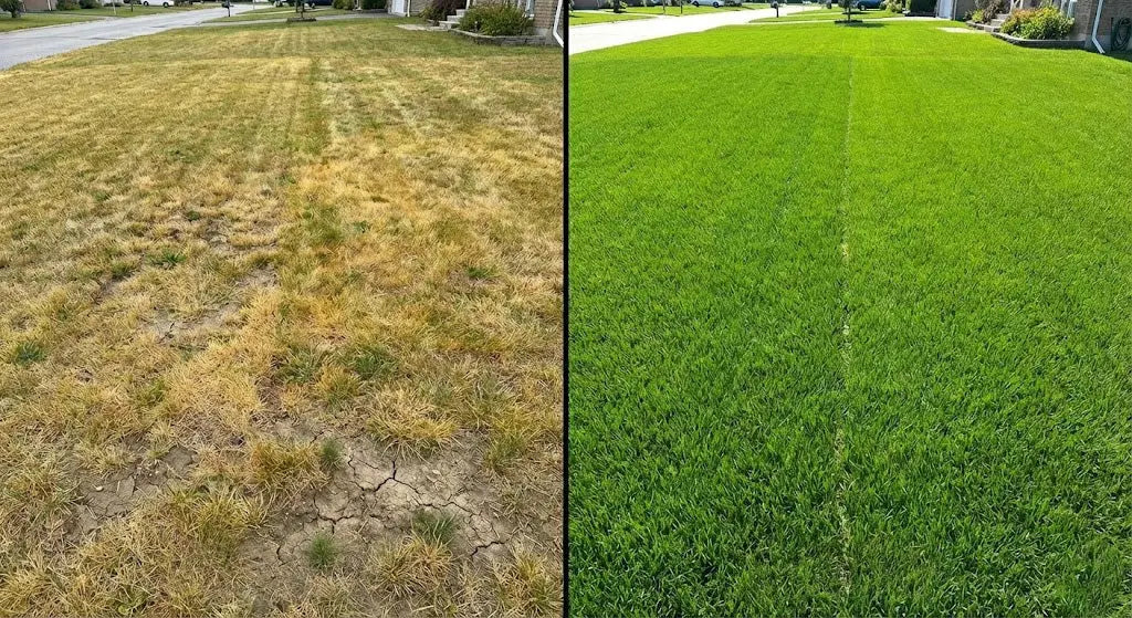 Pourquoi mon gazon jaunit ?