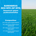 Semences gazon Barenbrug RES RPR SP RPR ray grass anglais tracant usage professionnel

